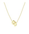 Alphabet Silver Necklace g SPE-5573